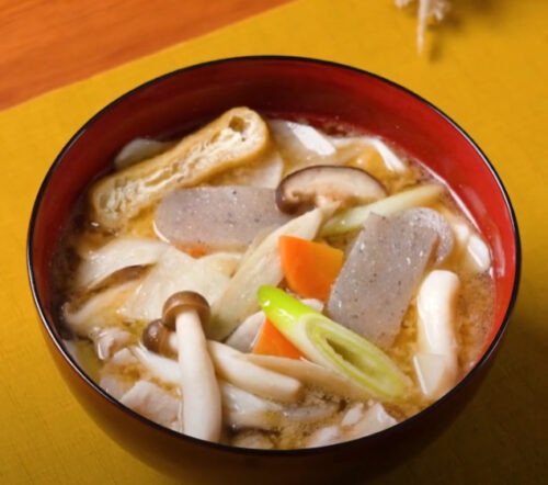 ゆでひっつみ味噌ｽｰﾌﾟ付  